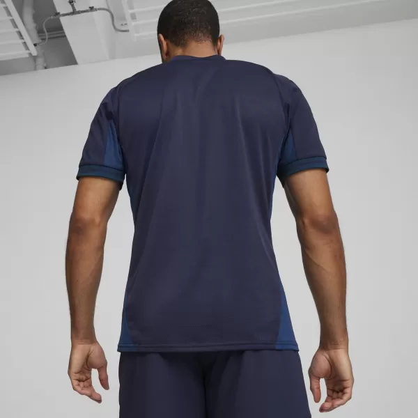  Muški dres PUMA TEAMFINAL JERSEY 70573706 PUMA MORNARICA/BIJELA/PERZIJSKA PLAVA 