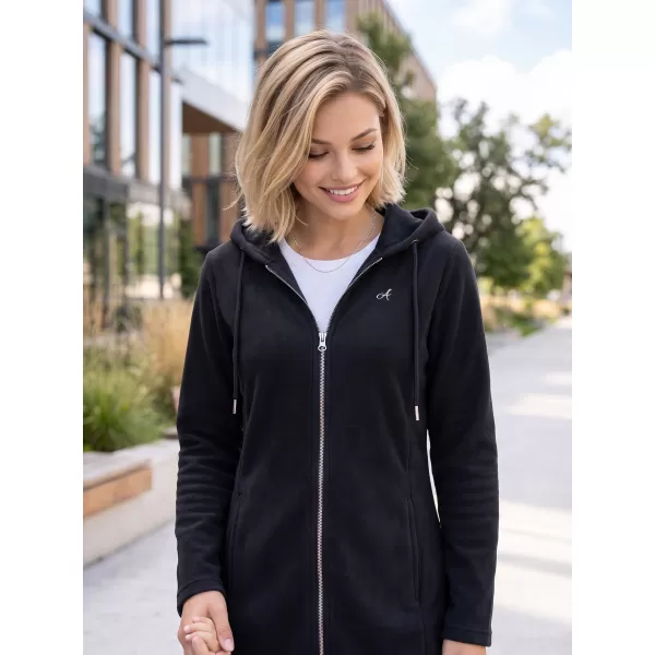  Ženski sweatshirt ALTISPORT LIALA CRNA 