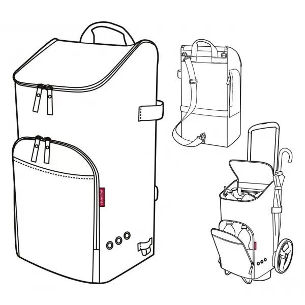  torba REISENTHEL CITYCRUISER BAG UVIJATI SREBRO 