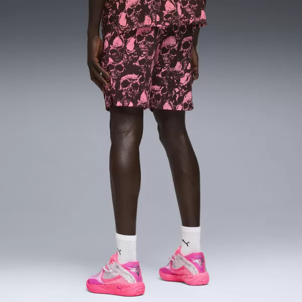  Kratke hlače PUMA MELO WORLD TOUR AOP 7" SHORT 63242901 SUNCE UDARIO/AOP 