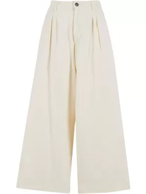 Ženske traperice URBAN CLASSICS TB7192 BIJELI PIJESAK