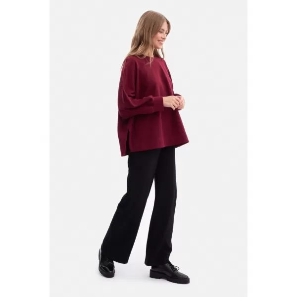  Ženski sweatshirt BEWEAR B306 TAMNOCRVENA 