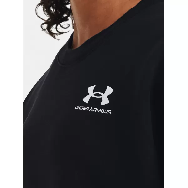  Ženski sweatshirt UNDER ARMOUR ESSENTIAL FLC OS CREW 1379475-001 CRNA 