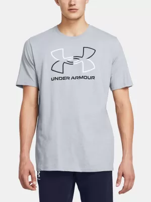 Muška majica kratkih rukava UNDER ARMOUR UA GL FOUNDATION UPDATE SS 1382915-011 SIVA