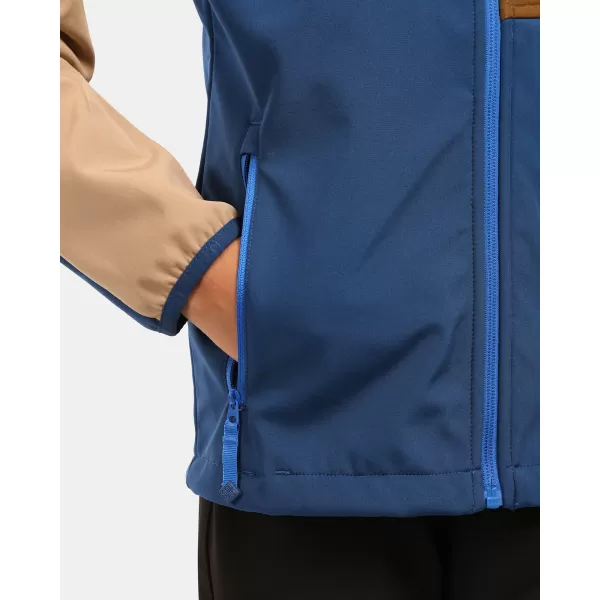  Dječja softshell jakna KILPI RAVIO-J ZJ0105KI TAMNOPLAV 