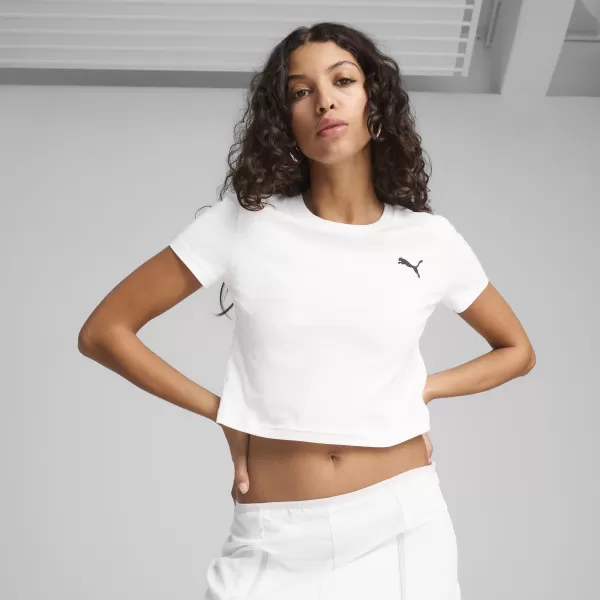  Košulja PUMA WARDROBE ESS BABY TEE 62974502 PUMA BIJELA 