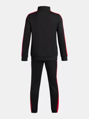 Dječački komplet UNDER ARMOUR UA RIVAL KNIT TRACK SUIT 1363290-006 CRNA