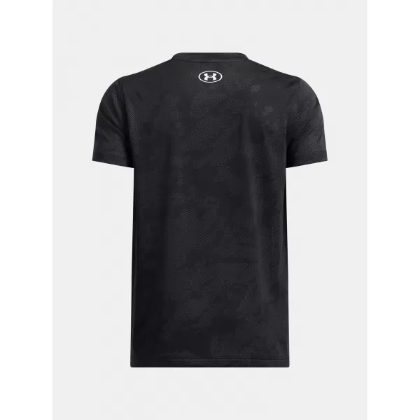  Majica za dječake UNDER ARMOUR UA TECH VENT JCQRD SS 1390019-001 CRNA 