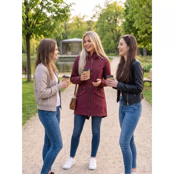  Ženska softshell jakna ALTISPORT GEMEE TAMNOCRVENA 