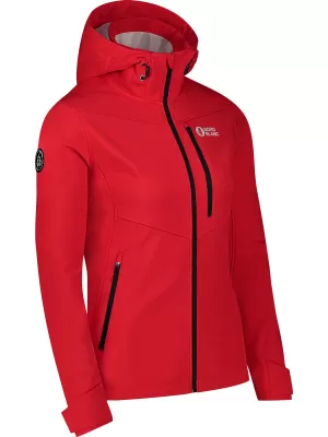 Ženska softshell jakna NORDBLANC NBWSL8131 CRVENA