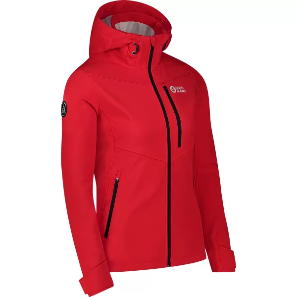  Ženska softshell jakna NORDBLANC NBWSL8131 CRVENA 