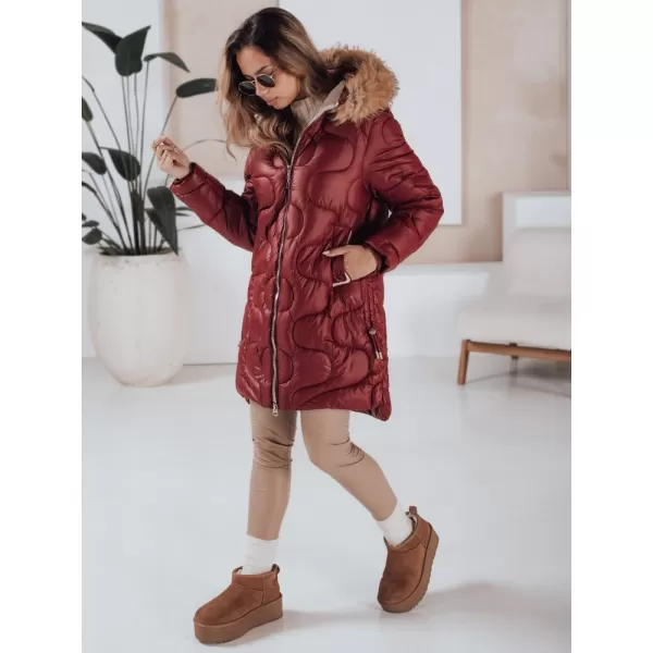  Ženska jakna DSTREET TY4935 BORDA 