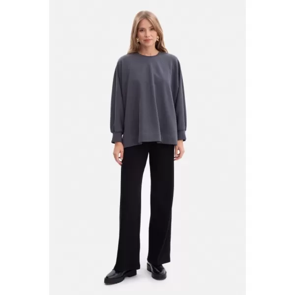  Ženski sweatshirt BEWEAR B306 ČELIK 