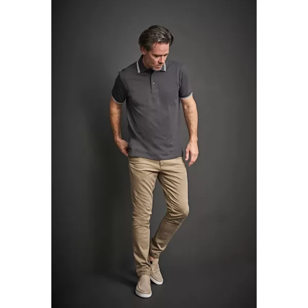  Muška majica kratkih rukava TEE JAYS | TJ 1407 BIJELA/MORNARSKA 
