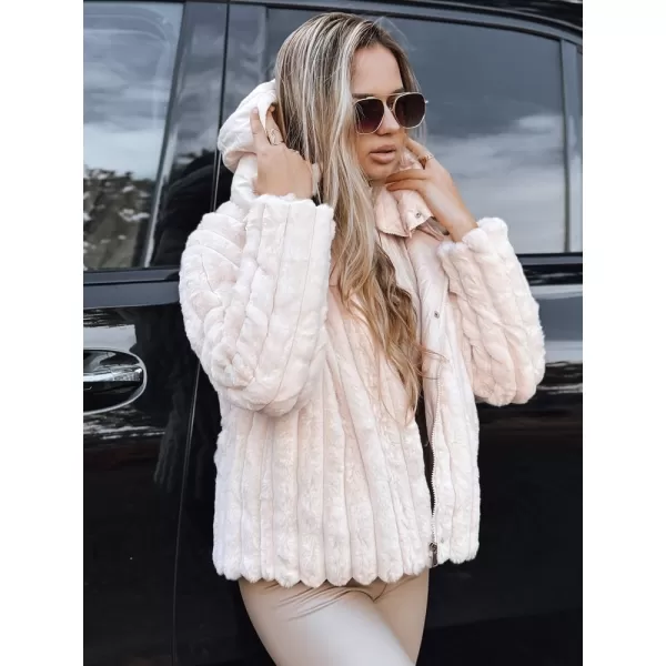  Ženska jakna DSTREET TY5277 RUŽIČASTA 