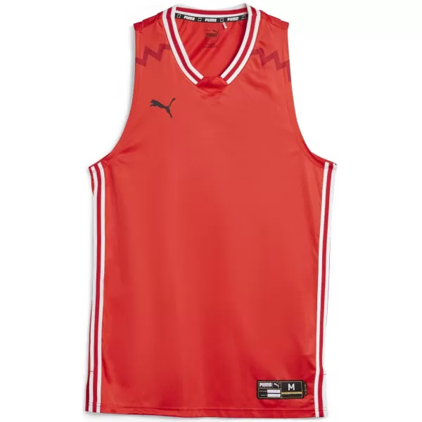  Muški dres PUMA HOOPS TEAM GAME JERSEY 67662804 PUMA RED 