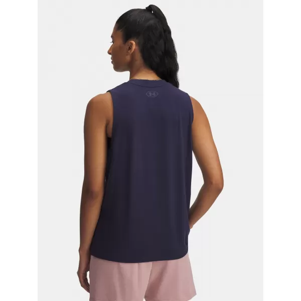  Ženska majica bez rukava UNDER ARMOUR UA VARSITY TANK 6005631-410 PLAVA 