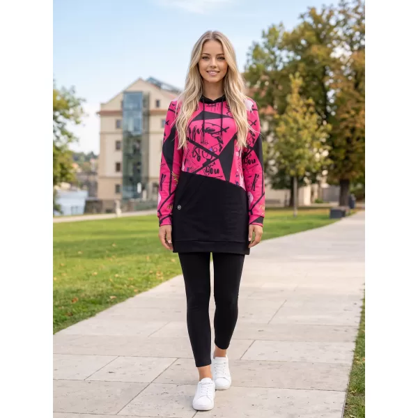  Ženska majica KIXMI VONITA RUŽIČASTI 