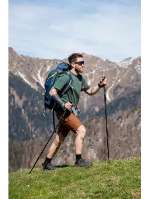 Košulja NORDBLANC CAMPING NBSMT8157 TAMNOZELENA