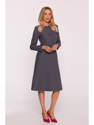 Haljina STYLOVE S413 SIVA