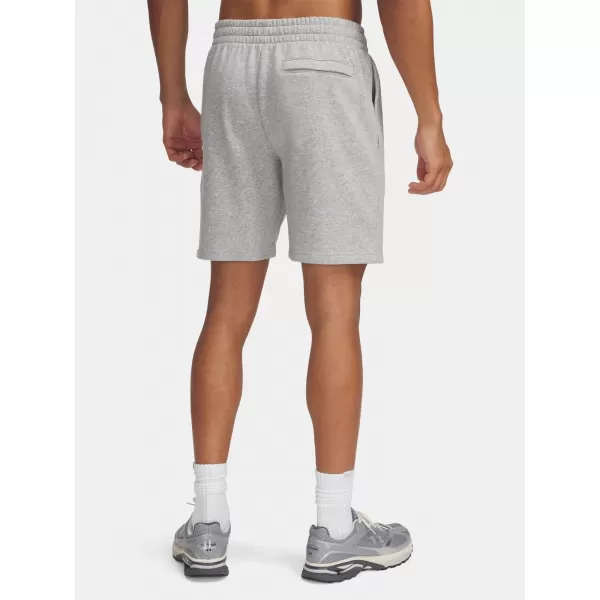  Muške kratke hlače UNDER ARMOUR UA ICON FLEECE SHORT 1380377-011 SIVA 