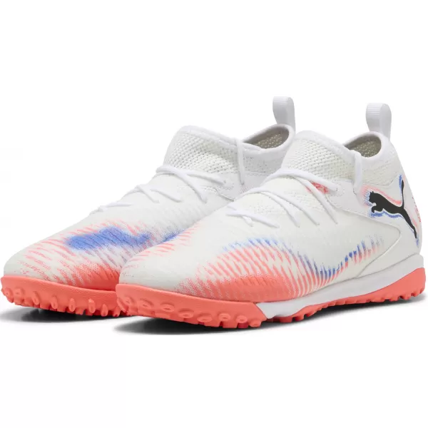  Dječje cipele PUMA FUTURE 8 MATCH TT + MID JR 10861601 WHITE/ BIJELA/PUMA CRNO/BLISTAVO CRVENO 