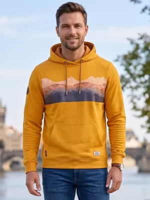 Muška dukserica ALTISPORT GORO SENF