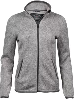 Ženski sweatshirt TEE JAYS | TJ 9616 SIVI MELANGE