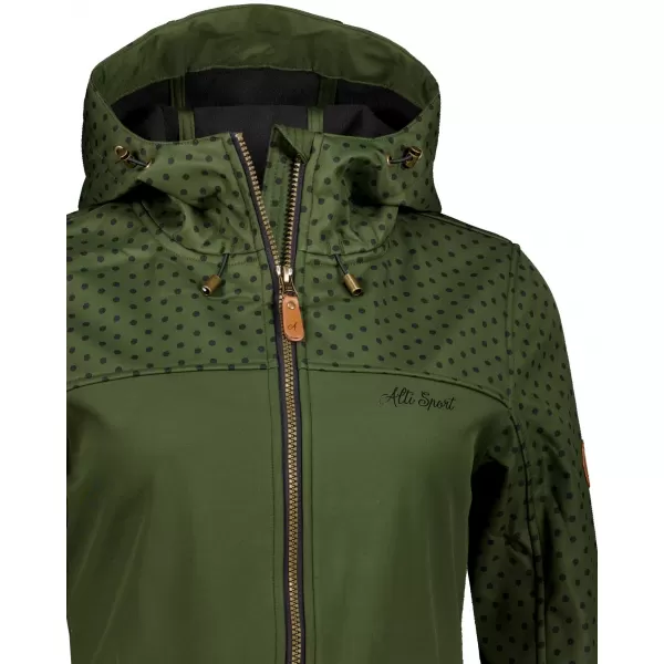  Ženska softshell jakna ALTISPORT GEMEE KAKI 
