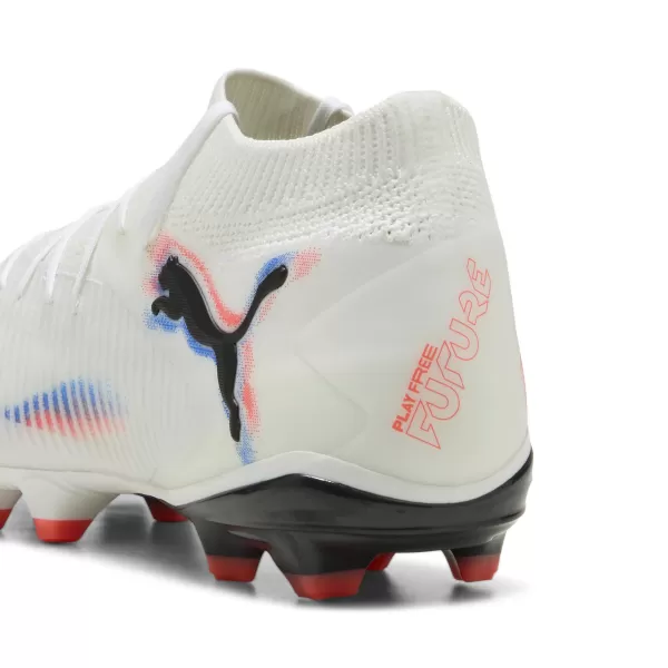  Muške cipele PUMA FUTURE 8 PRO FG/AG 10858801 WHITE/ BIJELA/PUMA CRNO/BLISTAVO CRVENO 