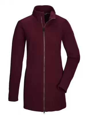 Ženski sweatshirt KILLTEC KOW 4 TAMNOCRVENA