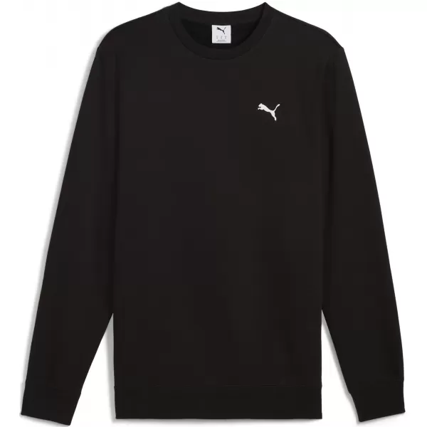  Muška dukserica PUMA ESS CREW FL 68256601 PUMA CRNA 