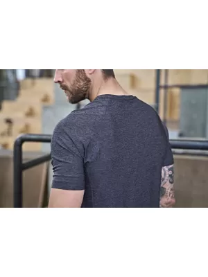 Muška majica kratkih rukava TEE JAYS | TJ 7020 CRNI MELANGE