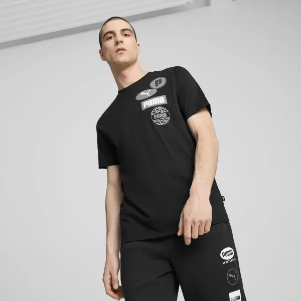  Košulja PUMA GRAPHICS ICON TEE 68320801 PUMA CRNA 