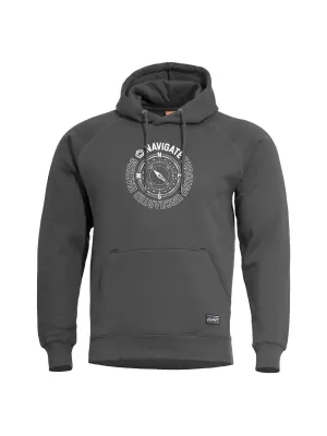 Majica PENTAGON PHAETON HOOD SWEATER 17 K09021 CINDER SIVA