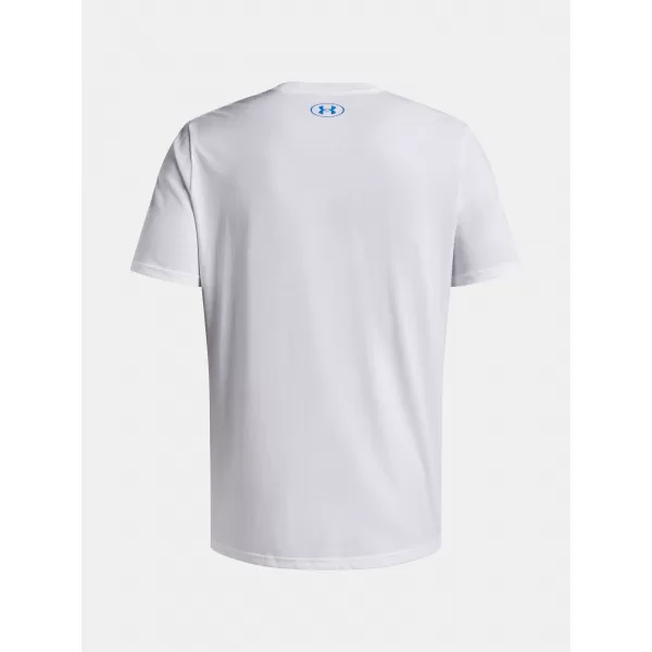  Muška majica kratkih rukava UNDER ARMOUR UA TRIPLE STACK LC LOGO SS BIJELA 