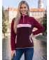 Ženska majica od flisa ALTISPORT GEMMY TAMNOCRVENA