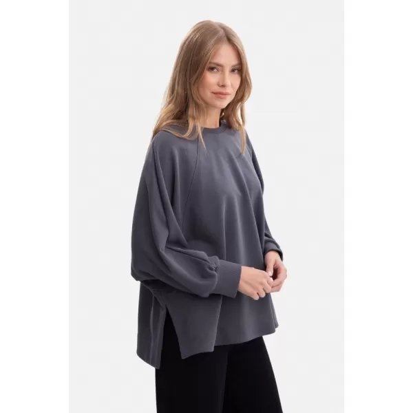 Ženski sweatshirt BEWEAR B306 ČELIK 