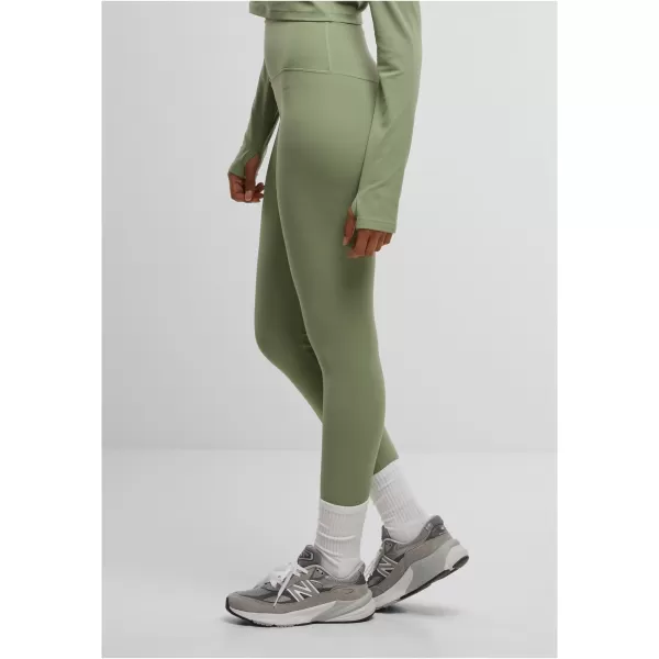  Ladijske hlače URBAN CLASSICS TB7804 MATCHA ZELENA 