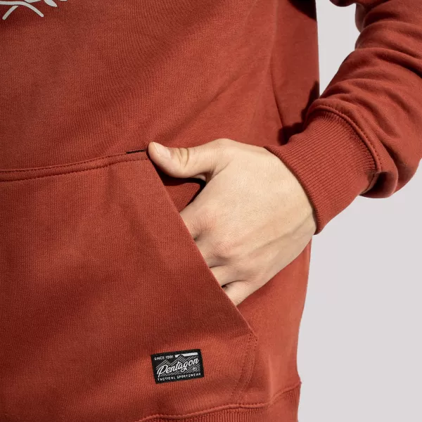  Majica PENTAGON PHAETON HOOD SWEATER K09021-LA83 SPRINGBOK ZELENA 