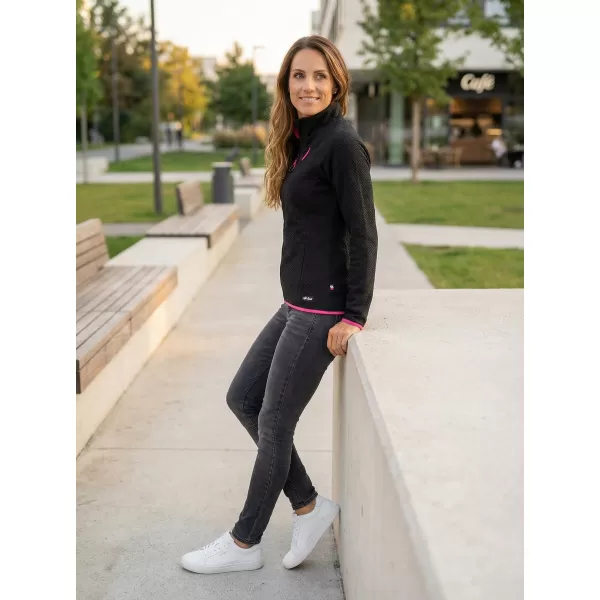  Ženski sweatshirt ALTISPORT VEFA CRNA 