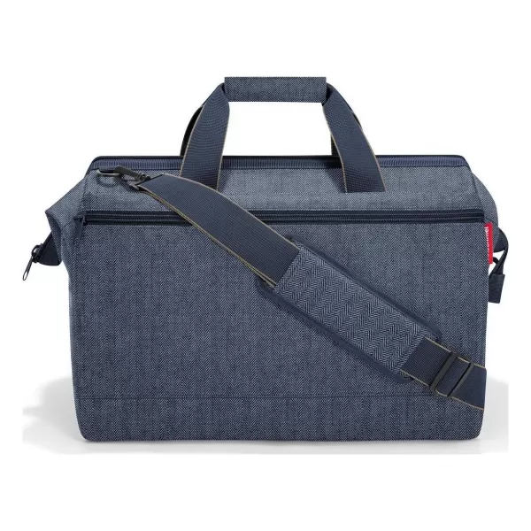  torba REISENTHEL ALLROUNDER L POCKET RIBLJA KOST TAMNOPLAVA 