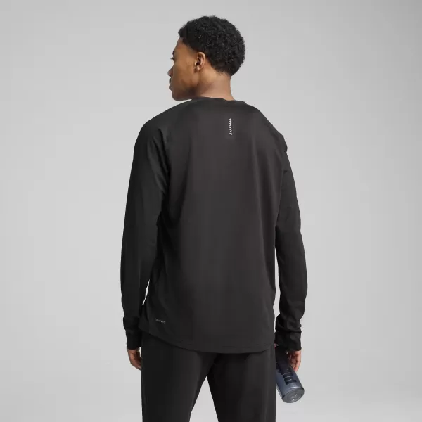  Košulja PUMA M RUN CLOUDPUN LONG SLEEVE 52662801 PUMA CRNA 