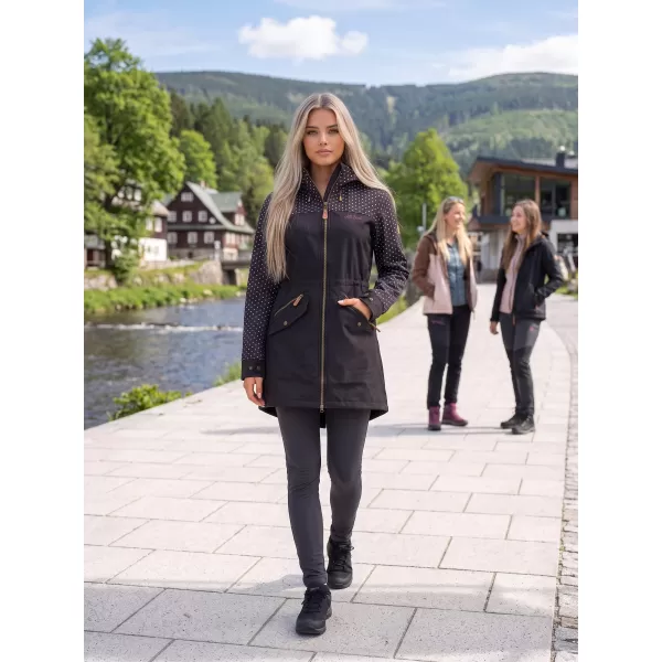  Ženska softshell jakna ALTISPORT GEMEE CRNA 