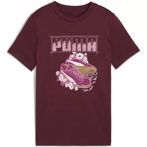  T -majica PUMA GRAPHIC SNEAKER TEE G 68849696 RUBY SHIMMER 