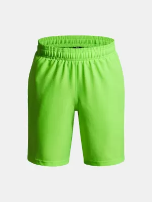 Kratke hlače za dječake UNDER ARMOUR UA TECH WOVEN WORDMARK SHORT 1383341-389 ZELENA
