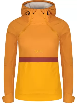 Ženski softshell anorak NORDBLANC NBWSL8275 NARANČASTA
