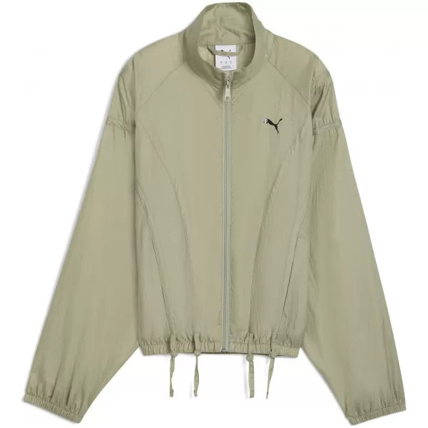  Ženska jakna PUMA DARE TO OVERSIZED WOVEN JACKET 63214882 LUX VOJSKA 