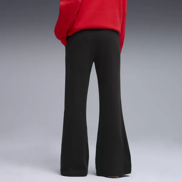  Dame PUMA HER COMFORT HIGH-WAIST STRAIGHT PANTS FL OP 63301001 PUMA CRNA 