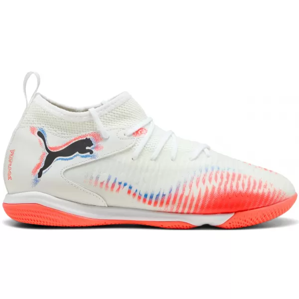  Dječje cipele PUMA FUTURE 8 MATCH IT + MID JR 10861701 WHITE/ BIJELA/PUMA CRNO/BLISTAVO CRVENO 